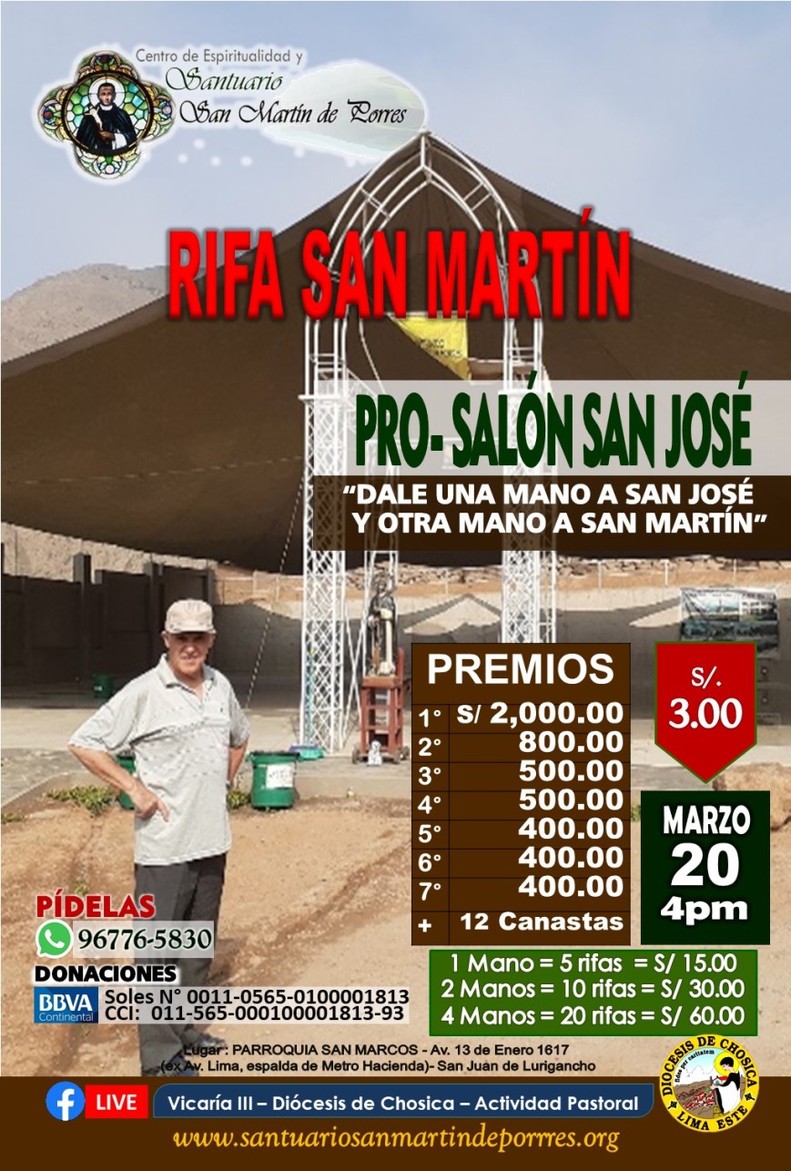 Afiches Large San Martín - RIFA 2022 AAA