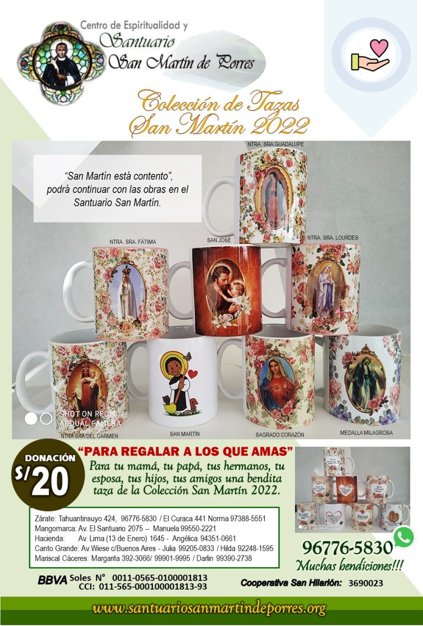 Afiches Large San Martín - 2022 Tazas colección